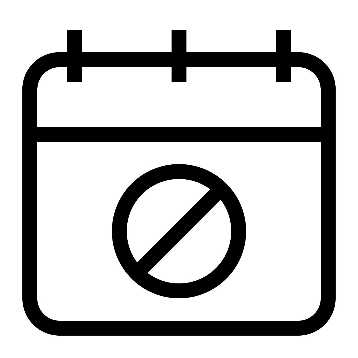 calendar block icon
