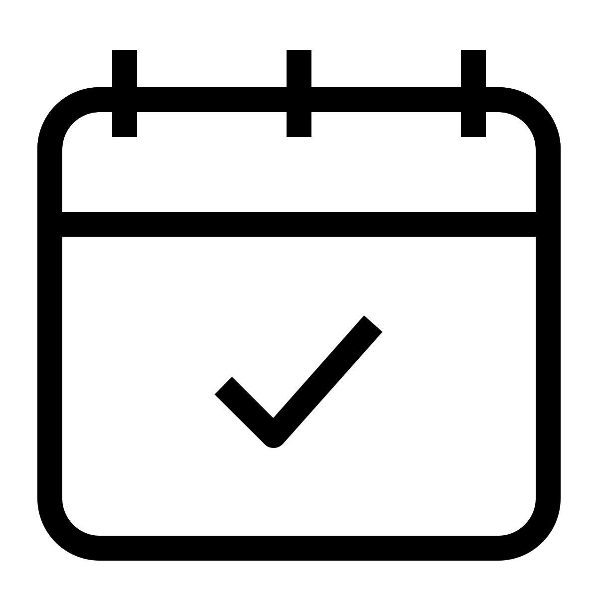 calendar check icon