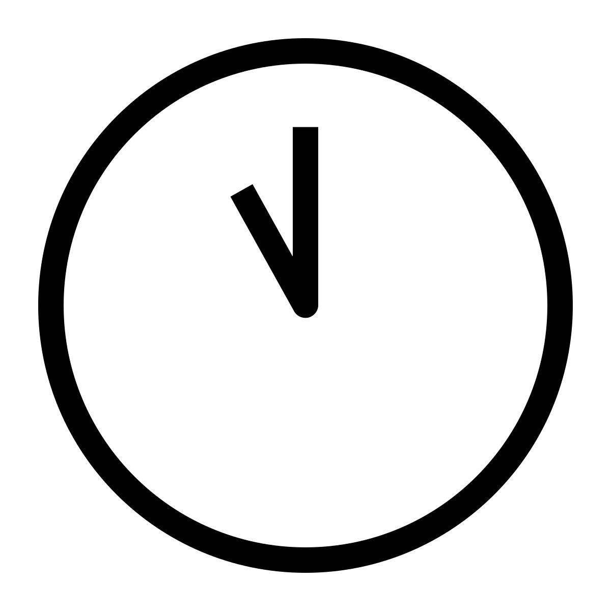 clock eleven icon