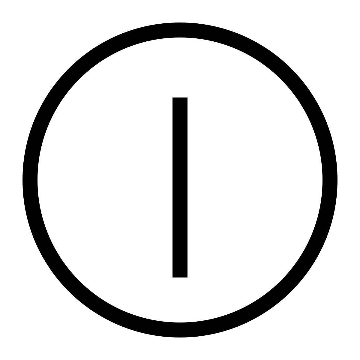 clock half past twelve icon