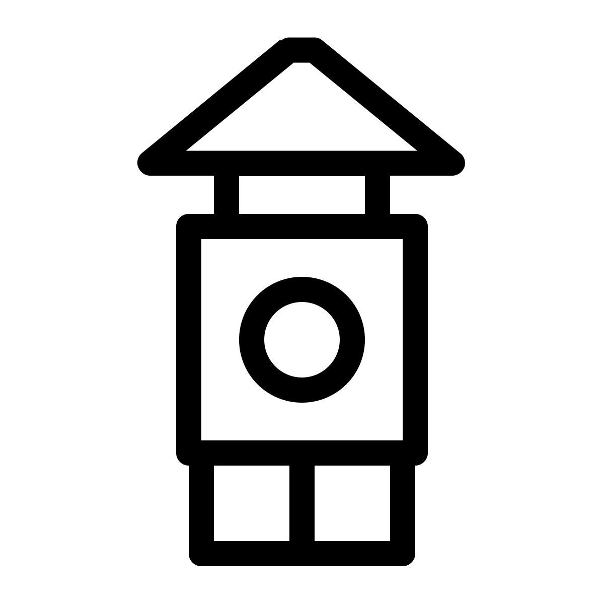 clock tower icon