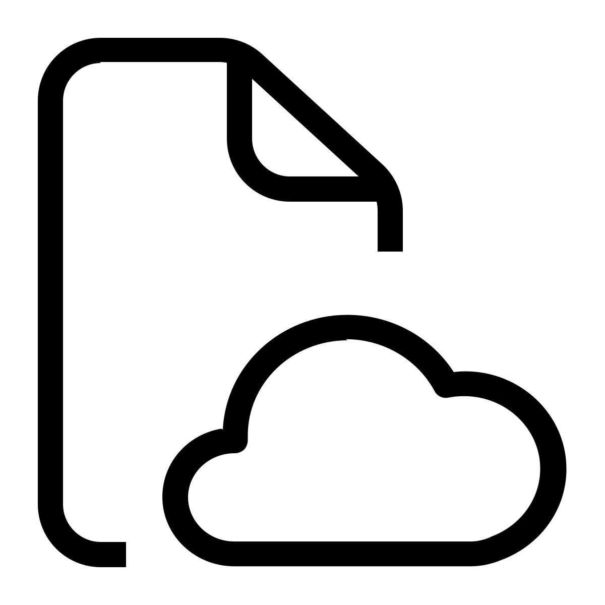 cloud file icon