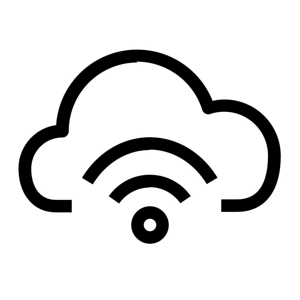 cloud wifi icon