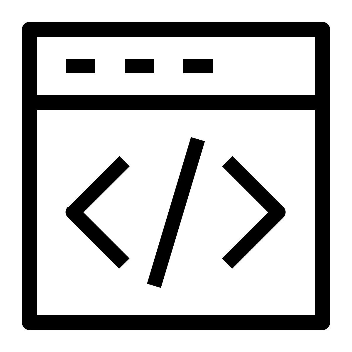 coding website icon