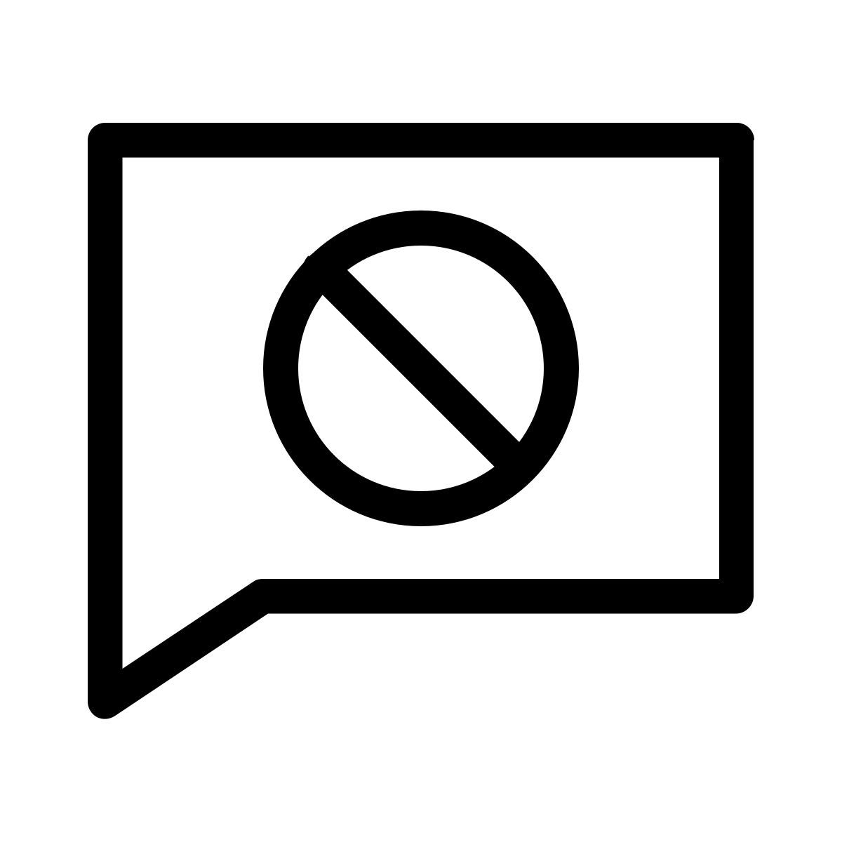 bloco de comentários icon