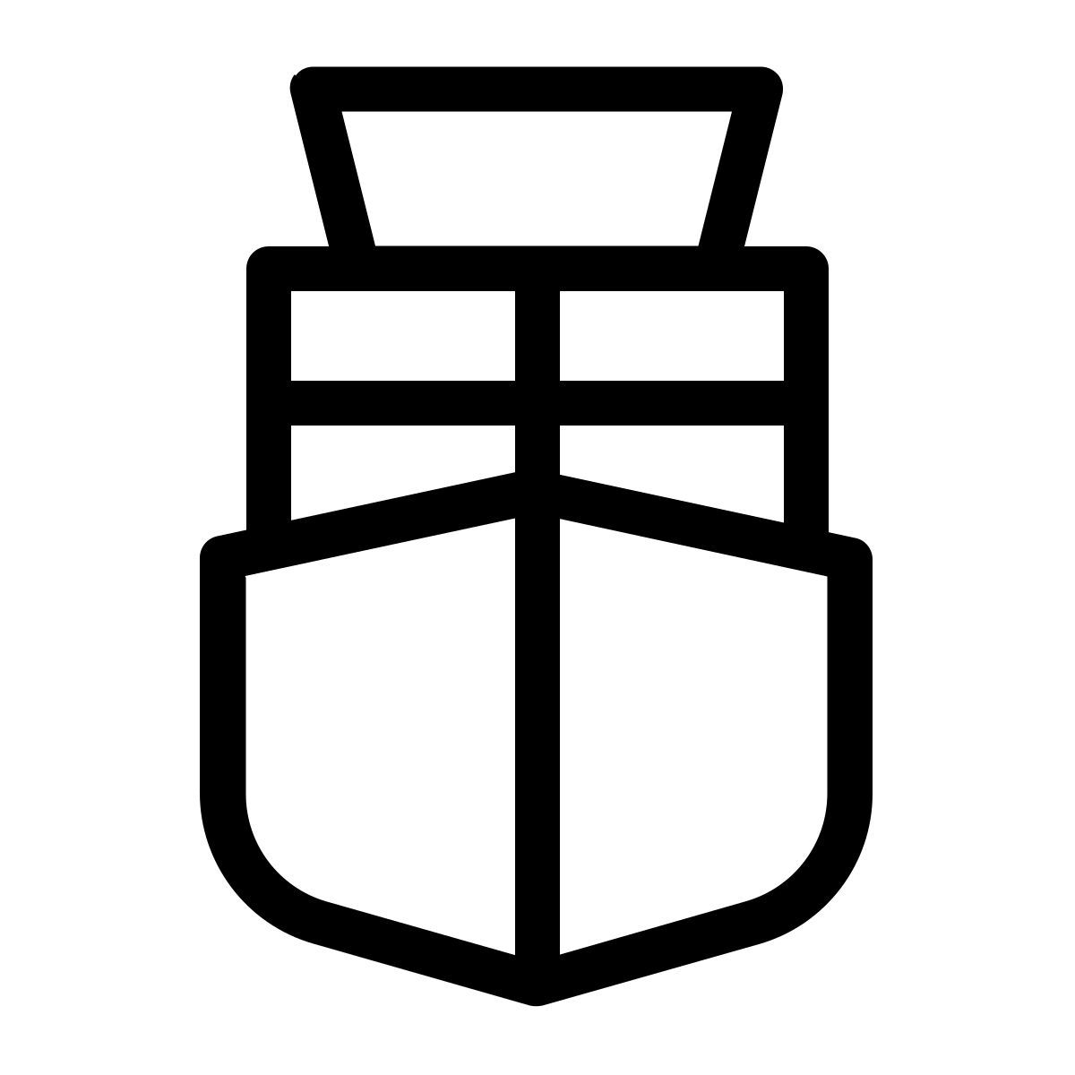 container ship front icon