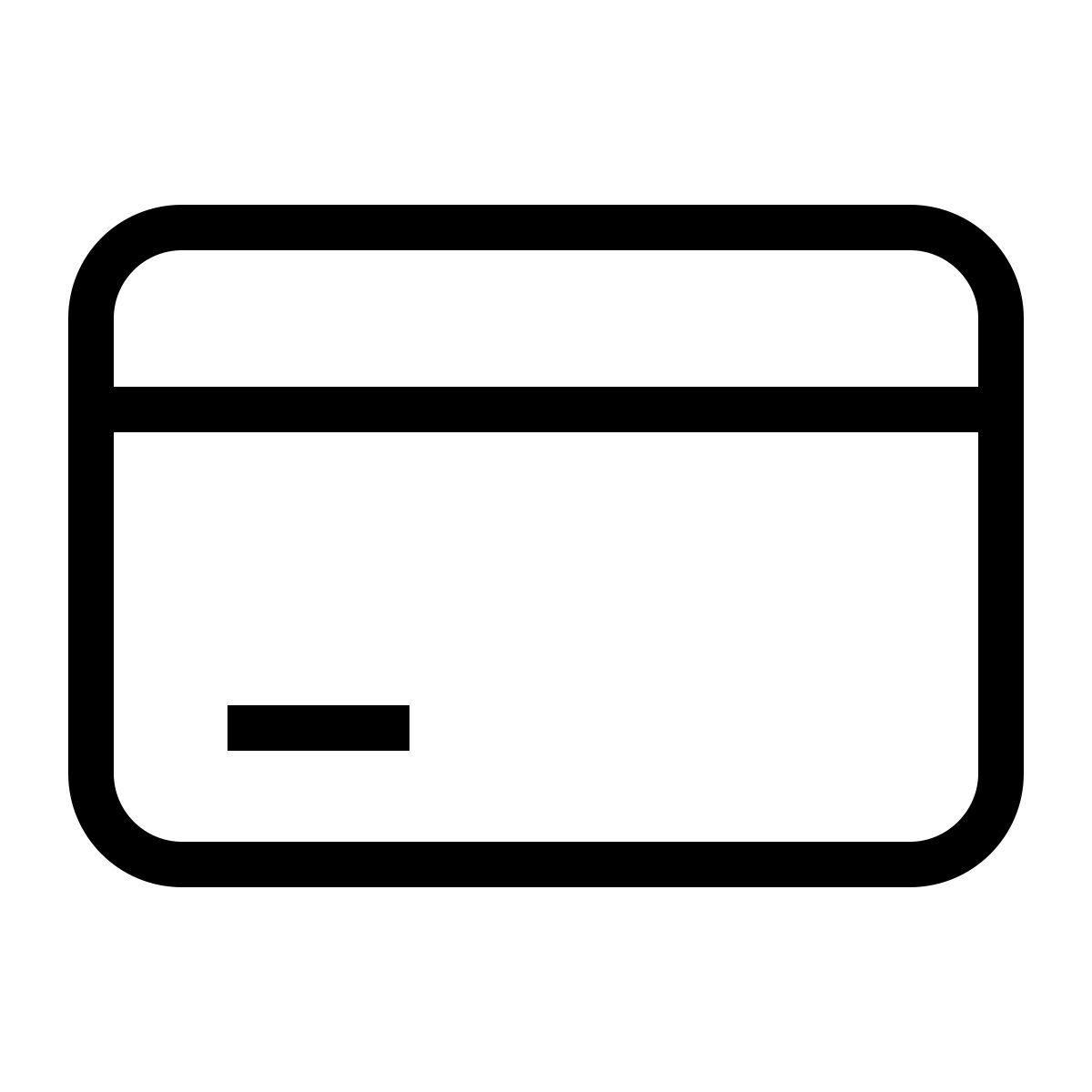 credit card icon