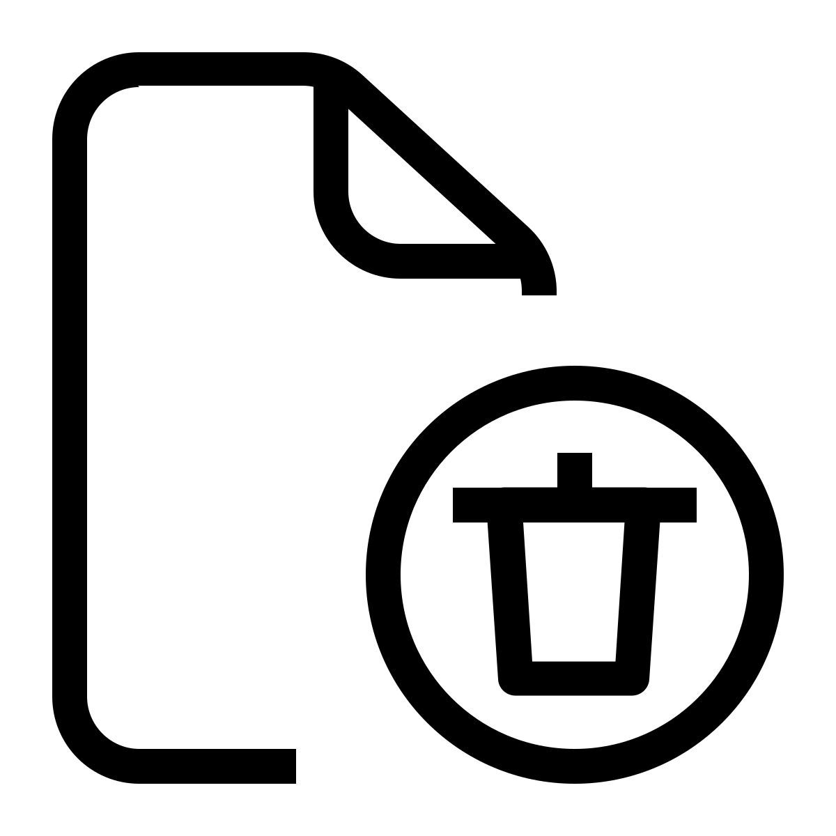 delete icon