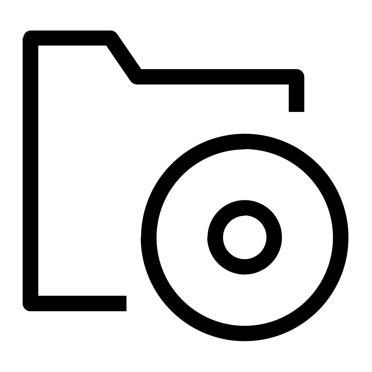 disc folder icon