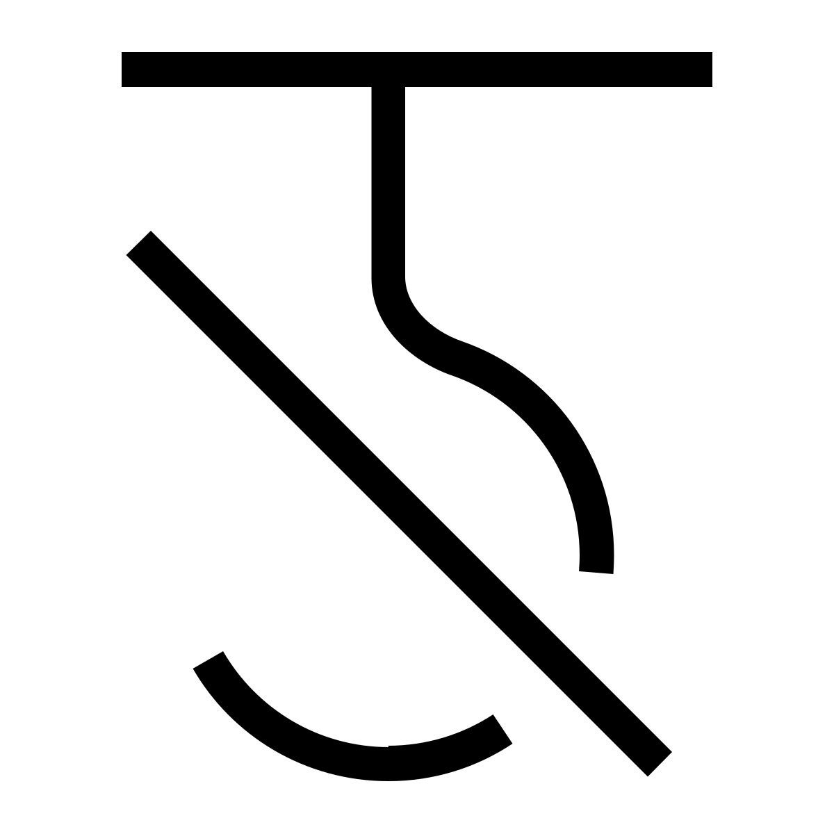 do not hook icon