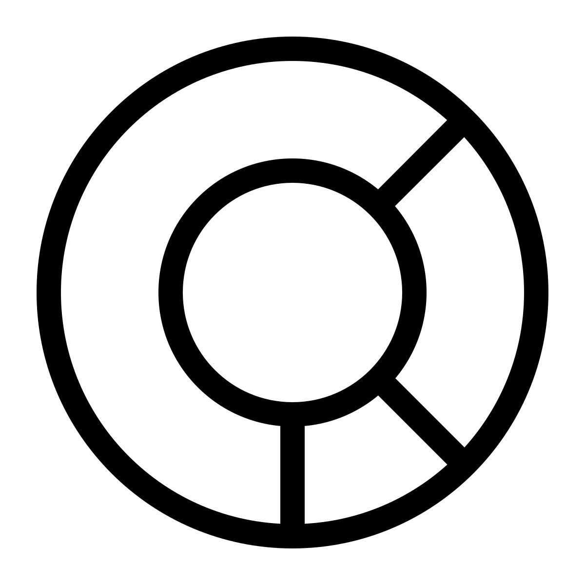 graphique en anneau icon