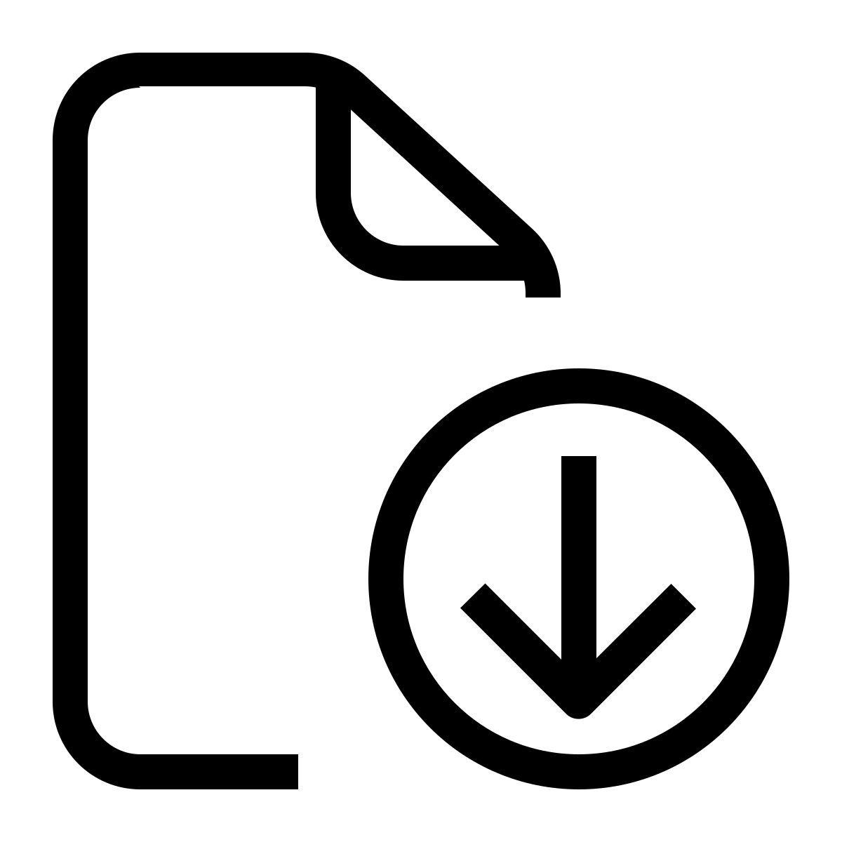 download file icon