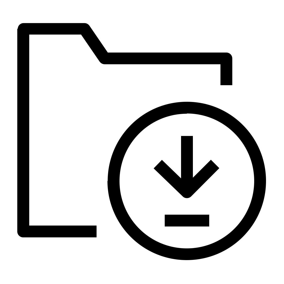 download folder icon