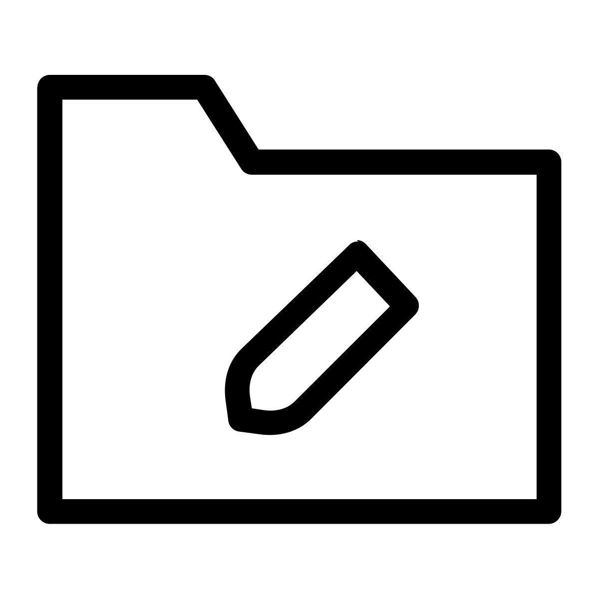 폴더 편집 icon