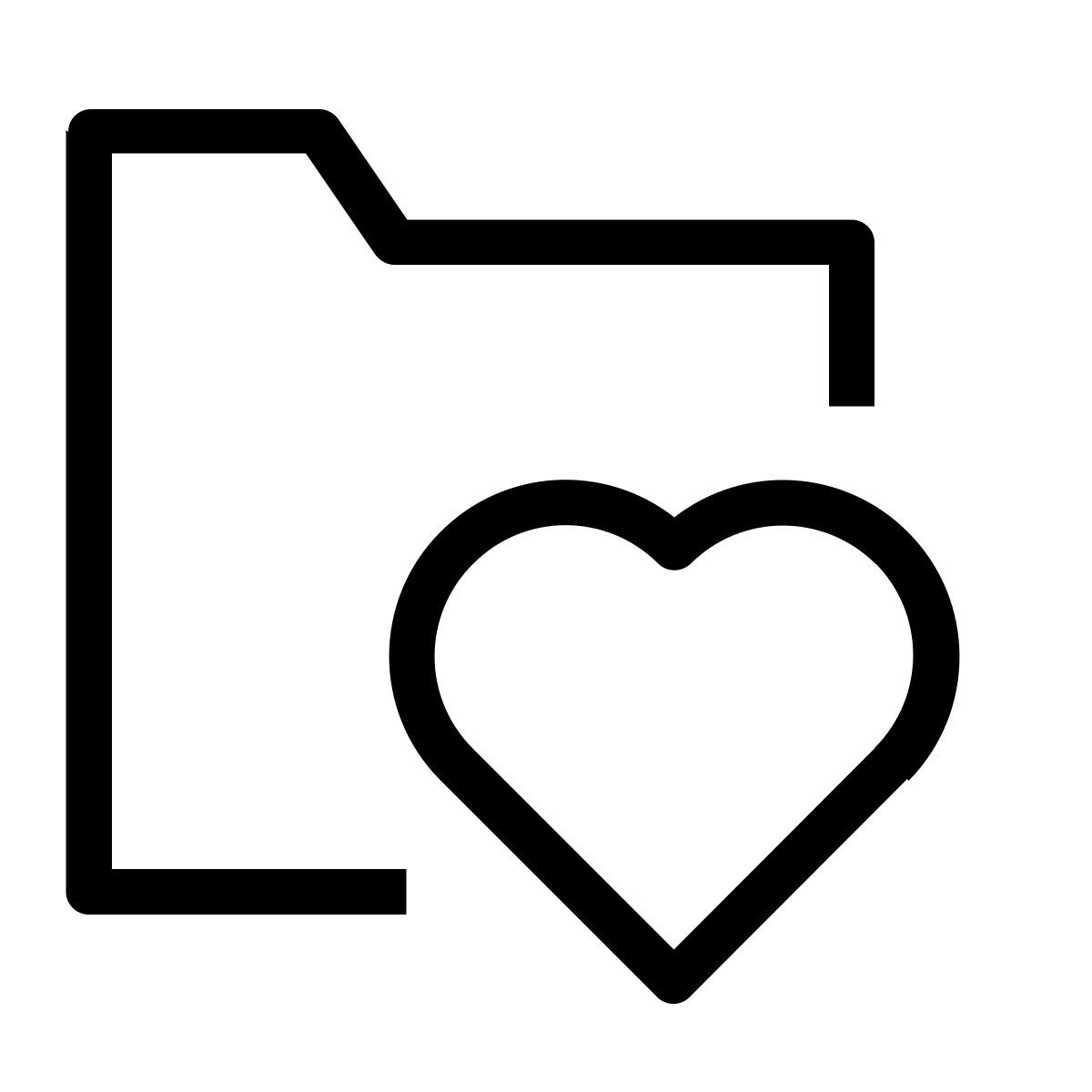 favorite folder icon