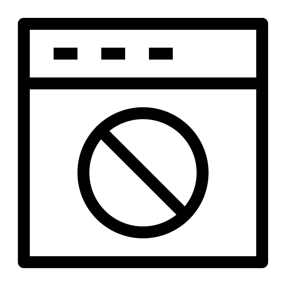 금지된 웹사이트 icon