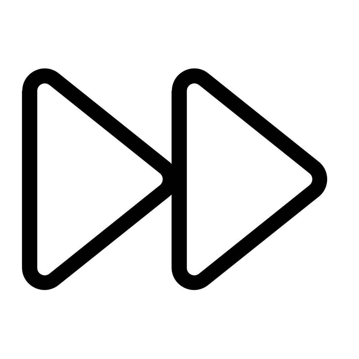 앞으로 icon