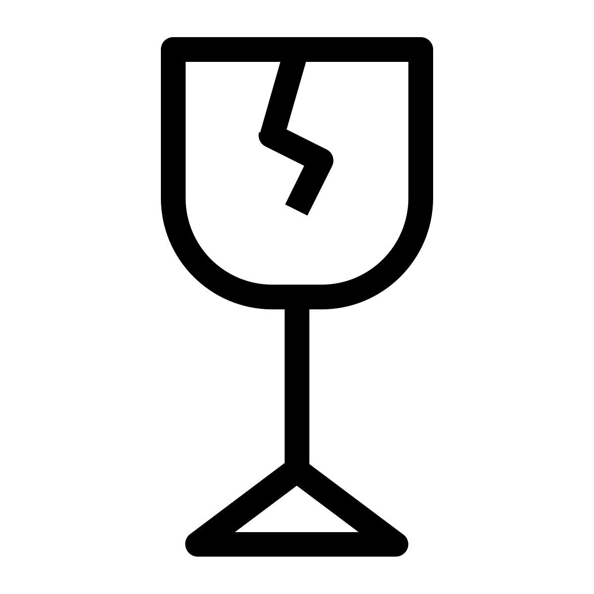 fragile icon