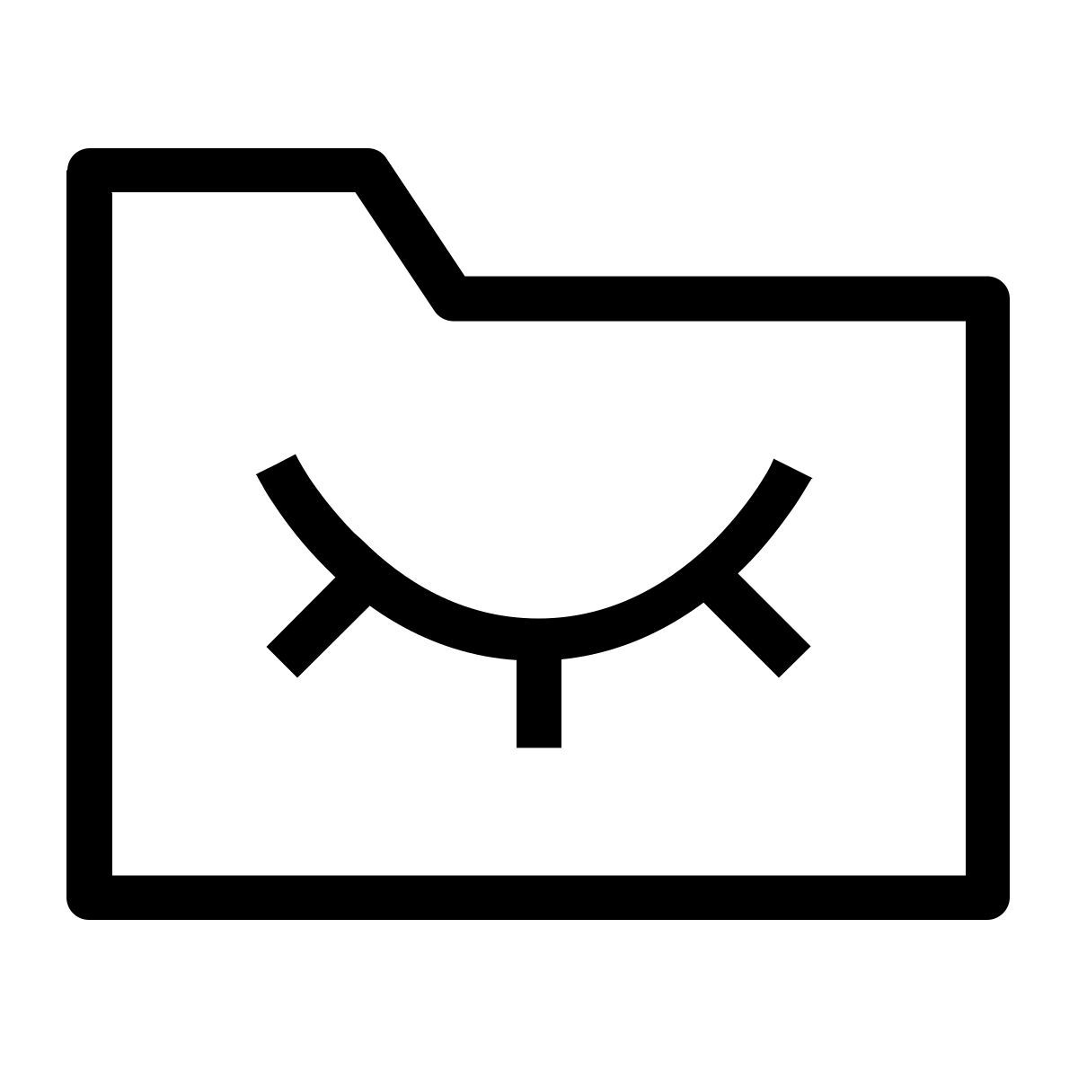 hide icon