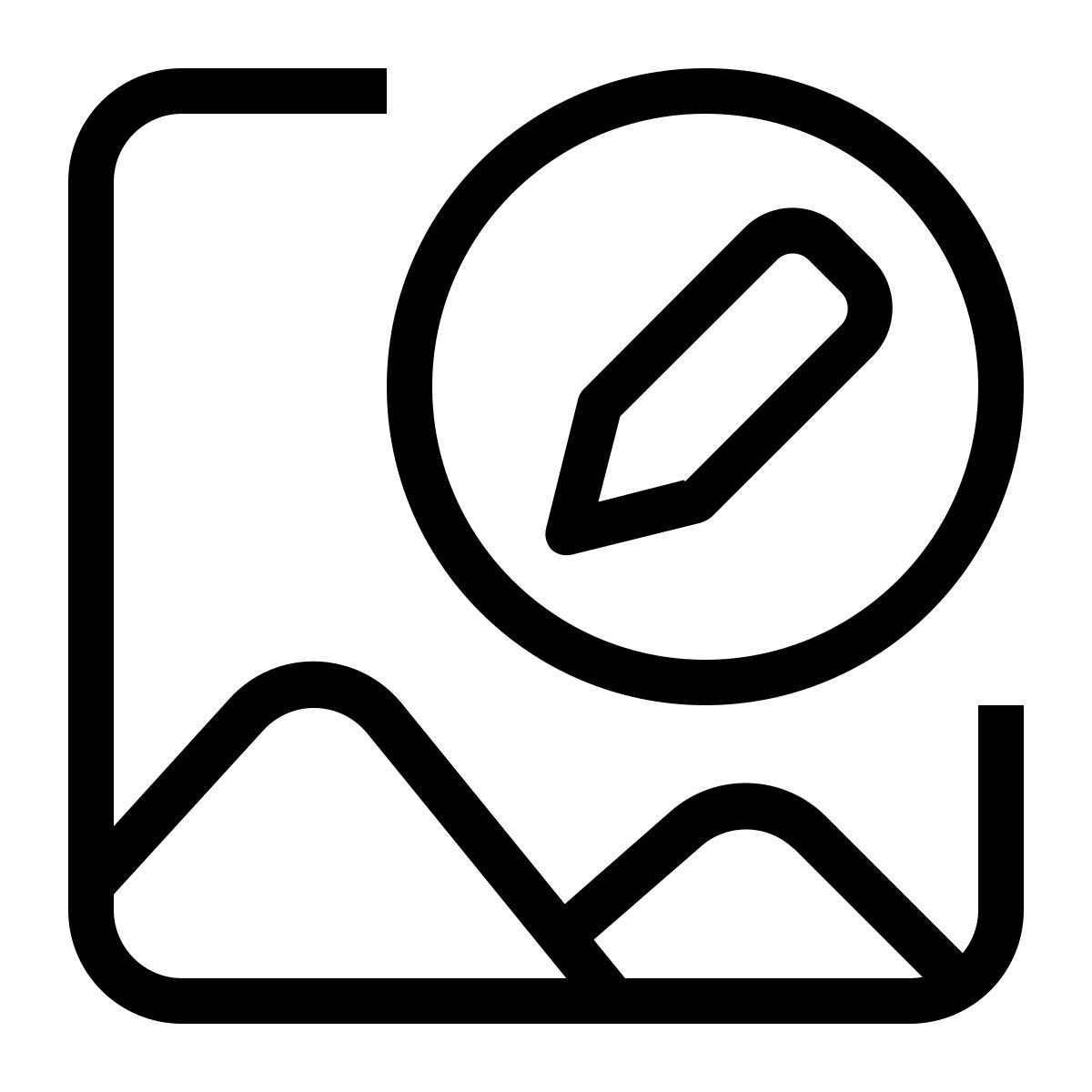 image edit icon