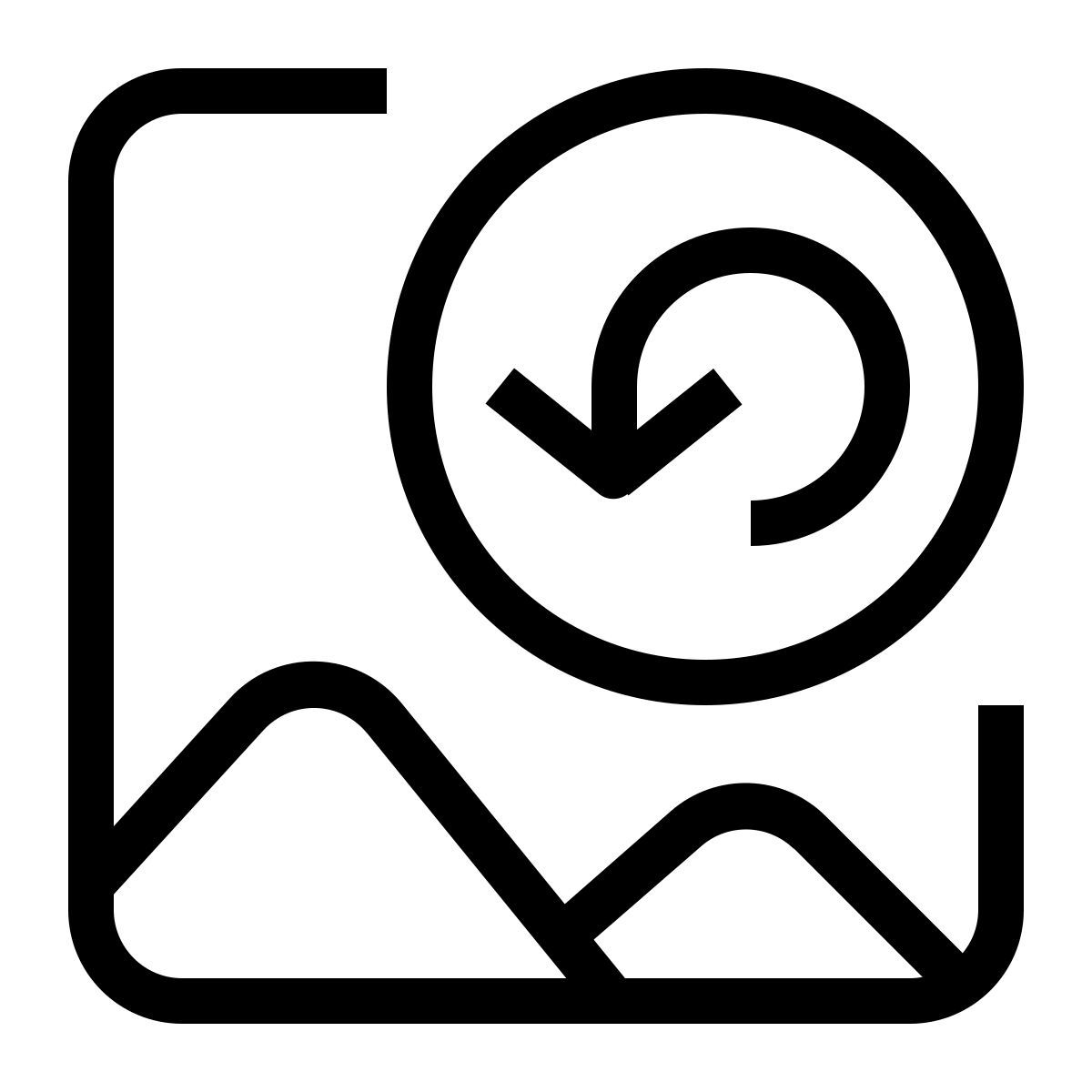 annulation d'image icon