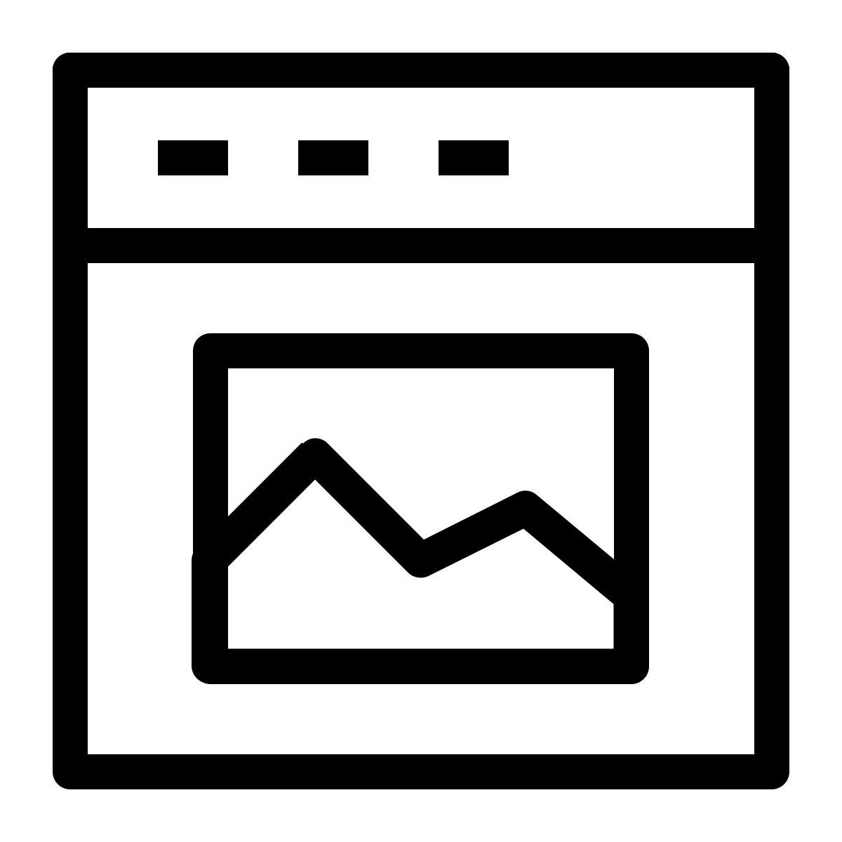 이미지 웹사이트 icon