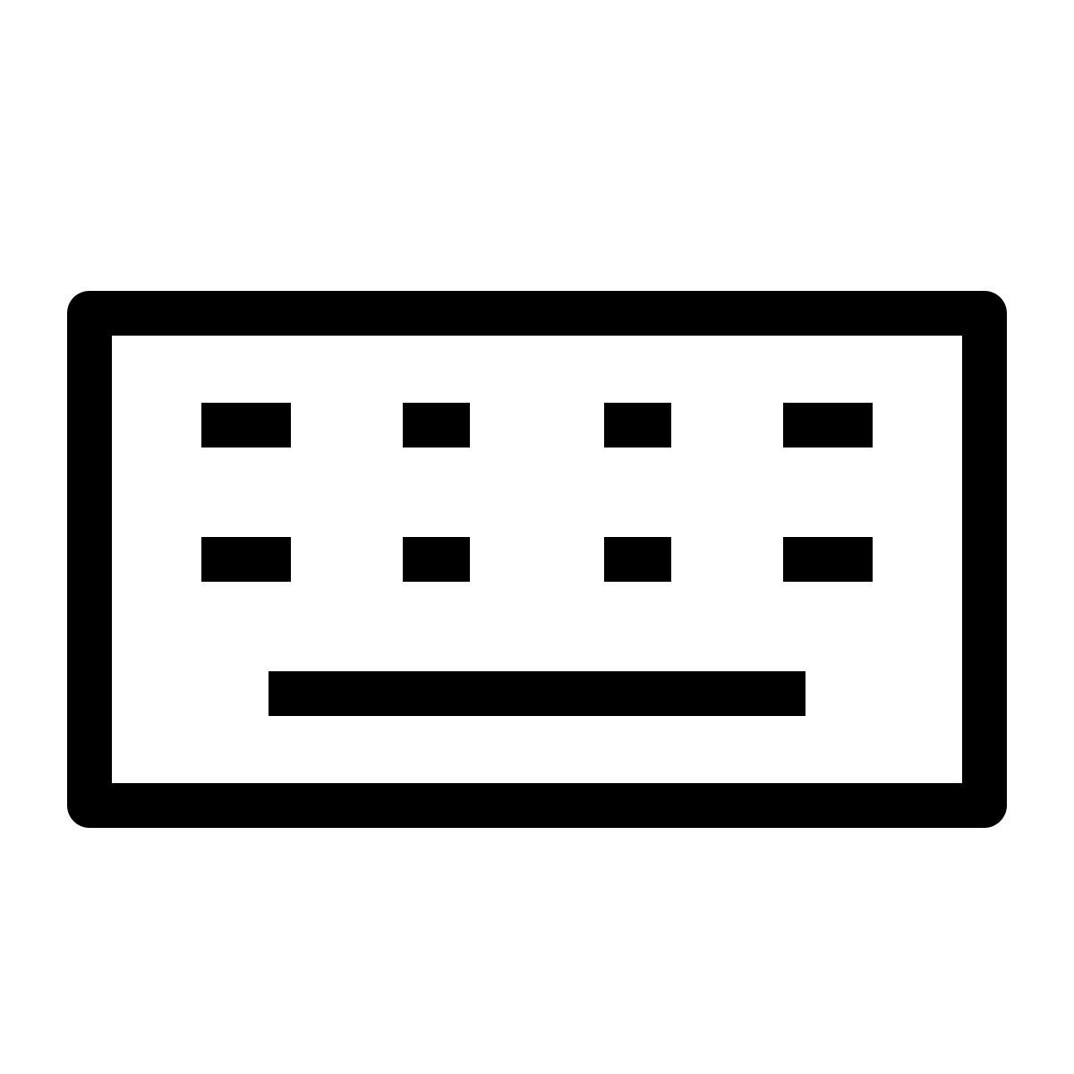 keyboard icon
