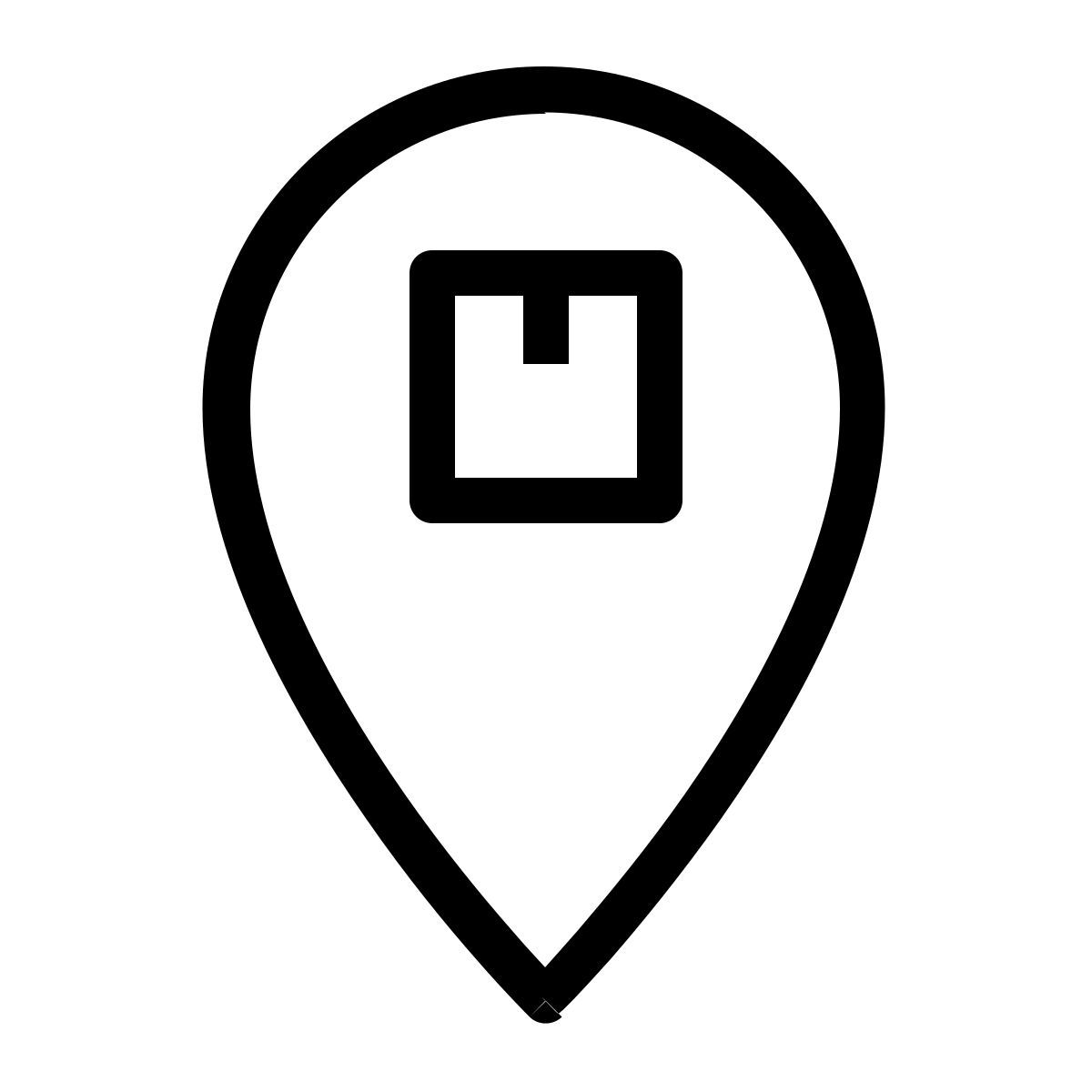 marque d'emplacement icon