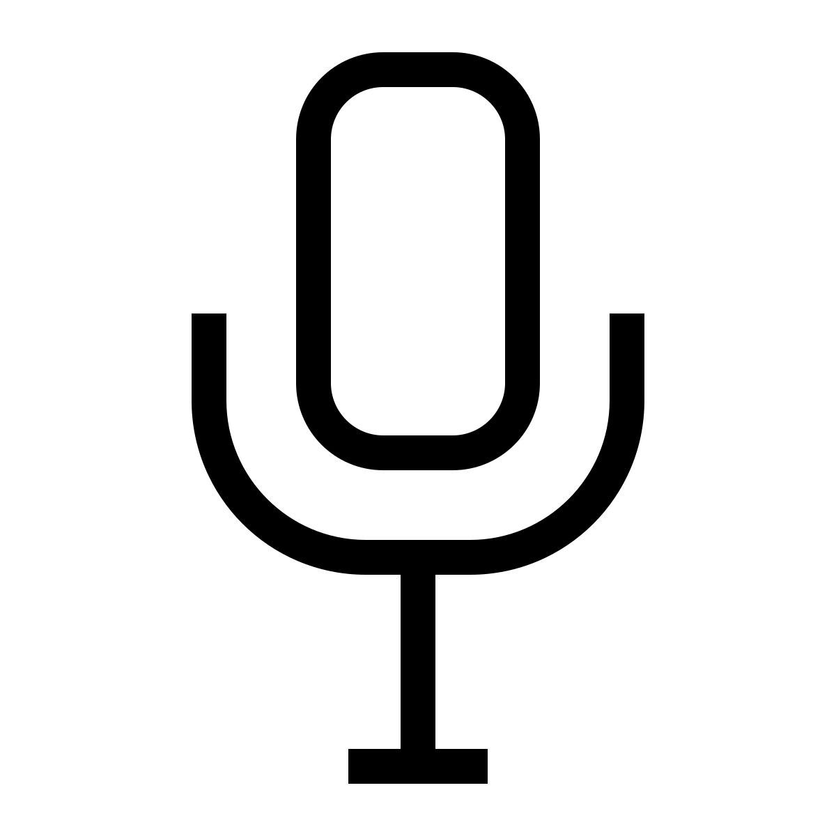 Mikrofon icon