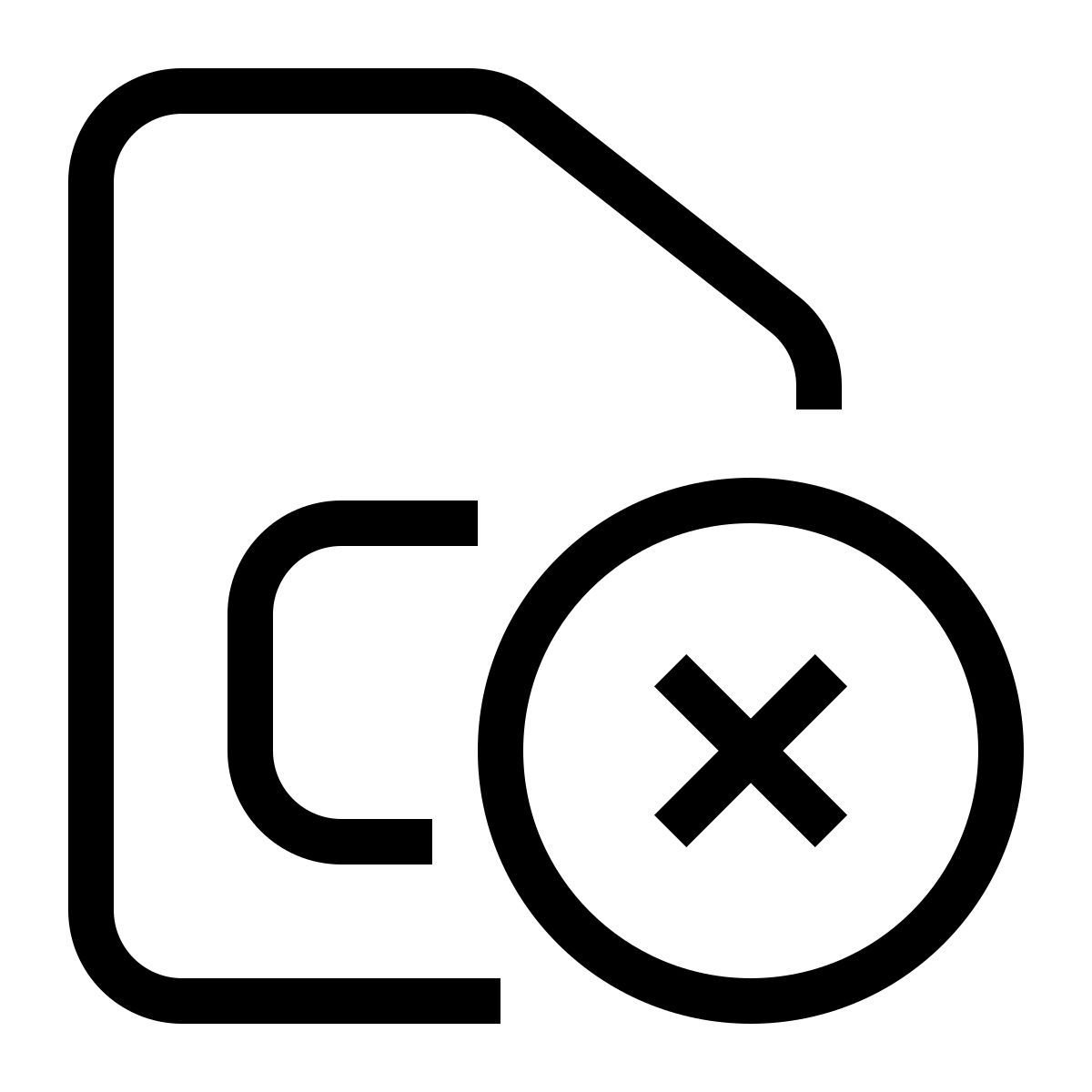 no sim card icon