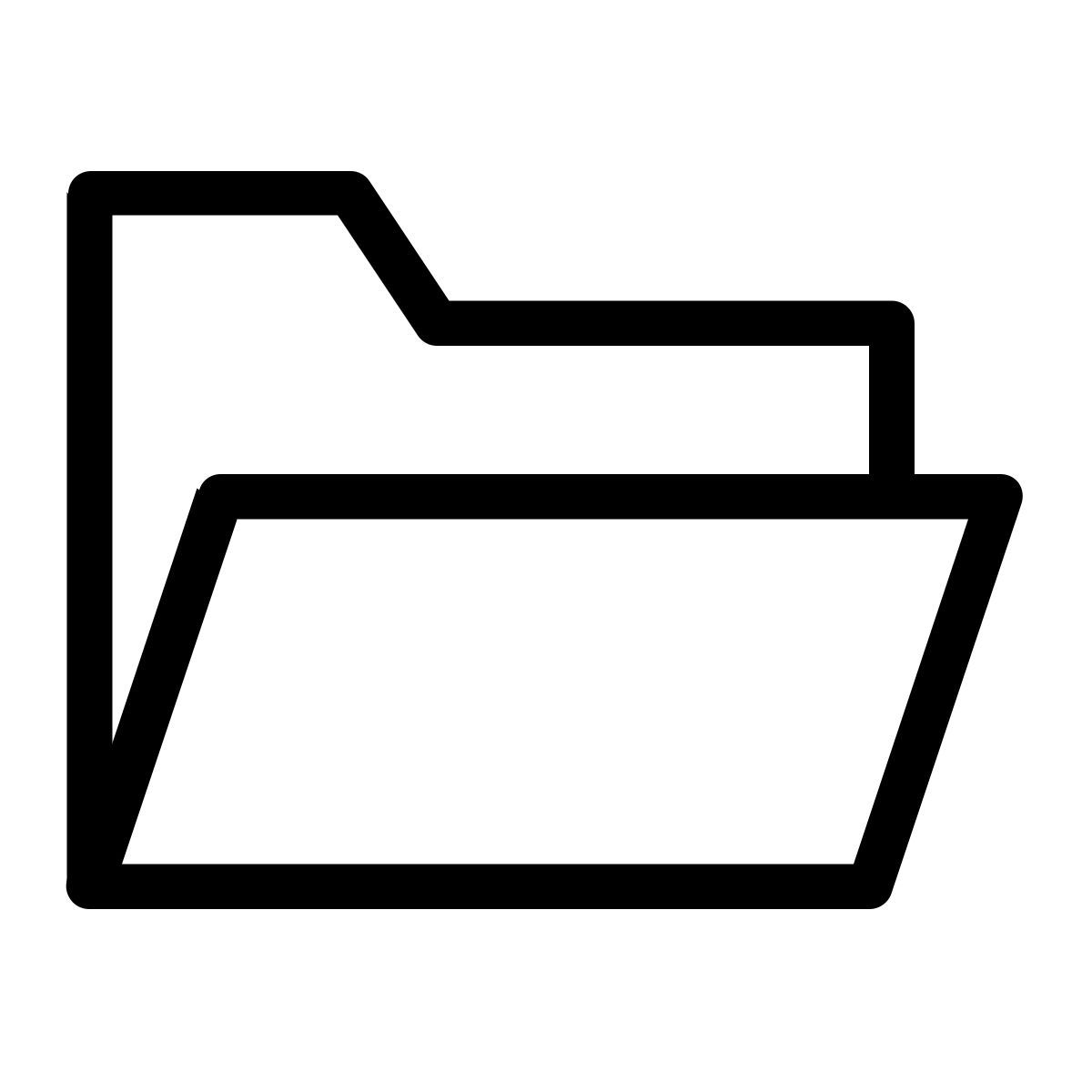 open folder icon