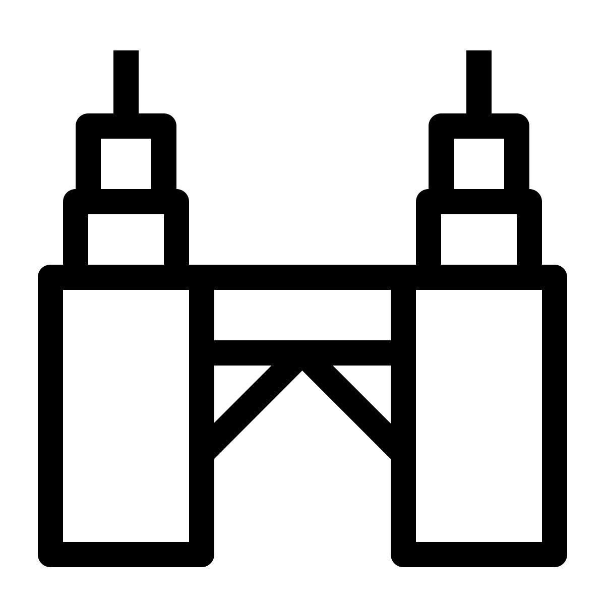 petronas twin tower icon