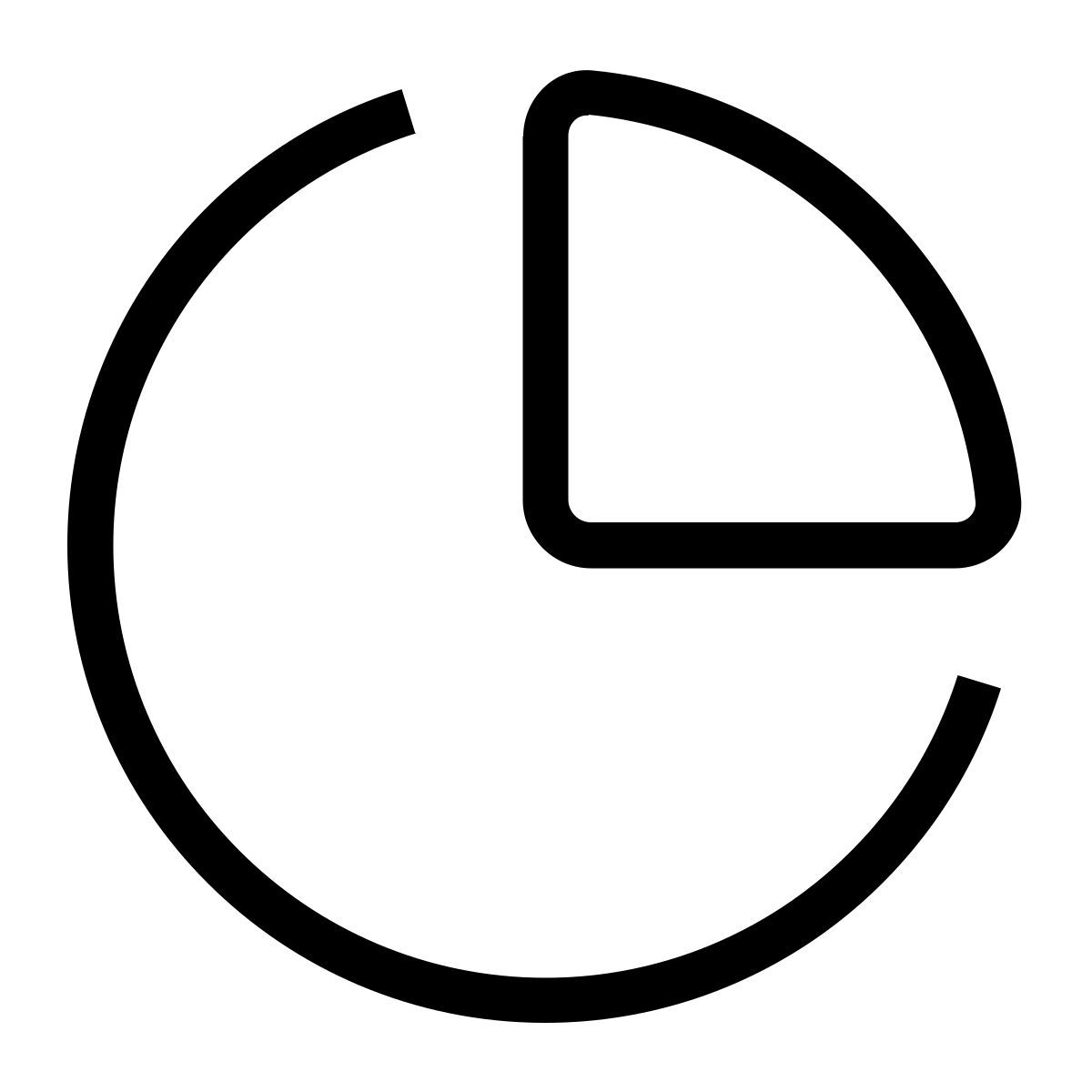 grafico a torta esterno business thin kawalan studio 2 icon