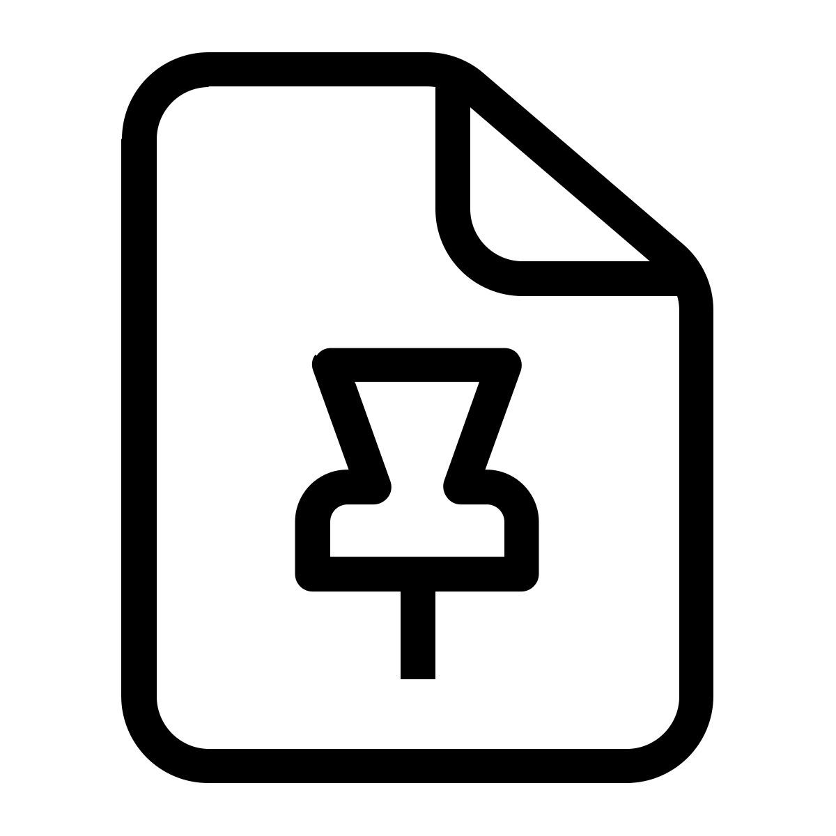 pin datei icon