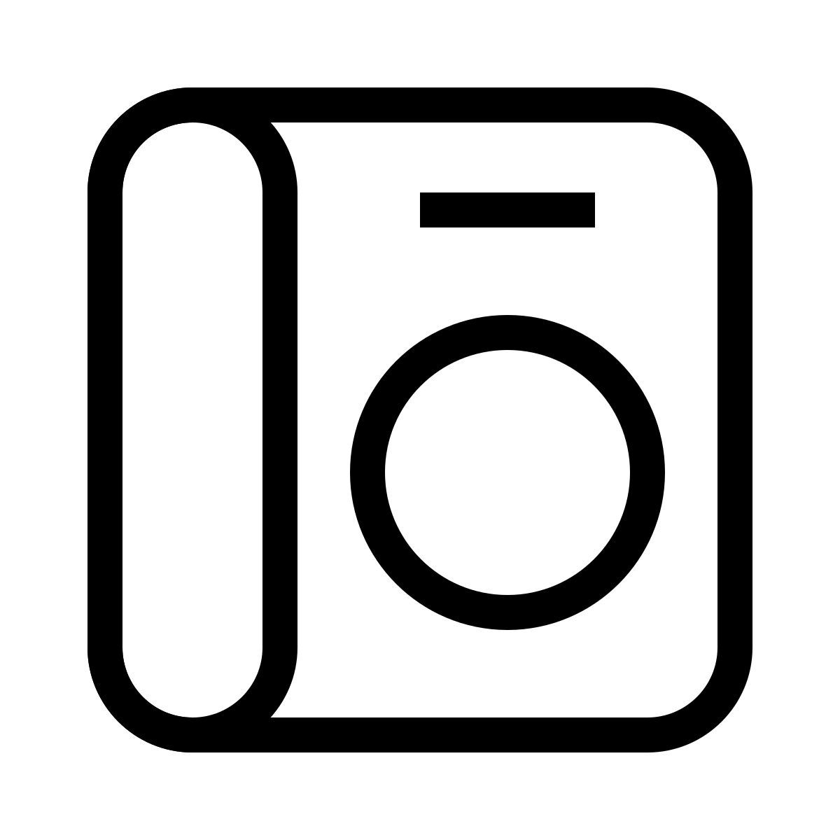 cámara polaroid icon
