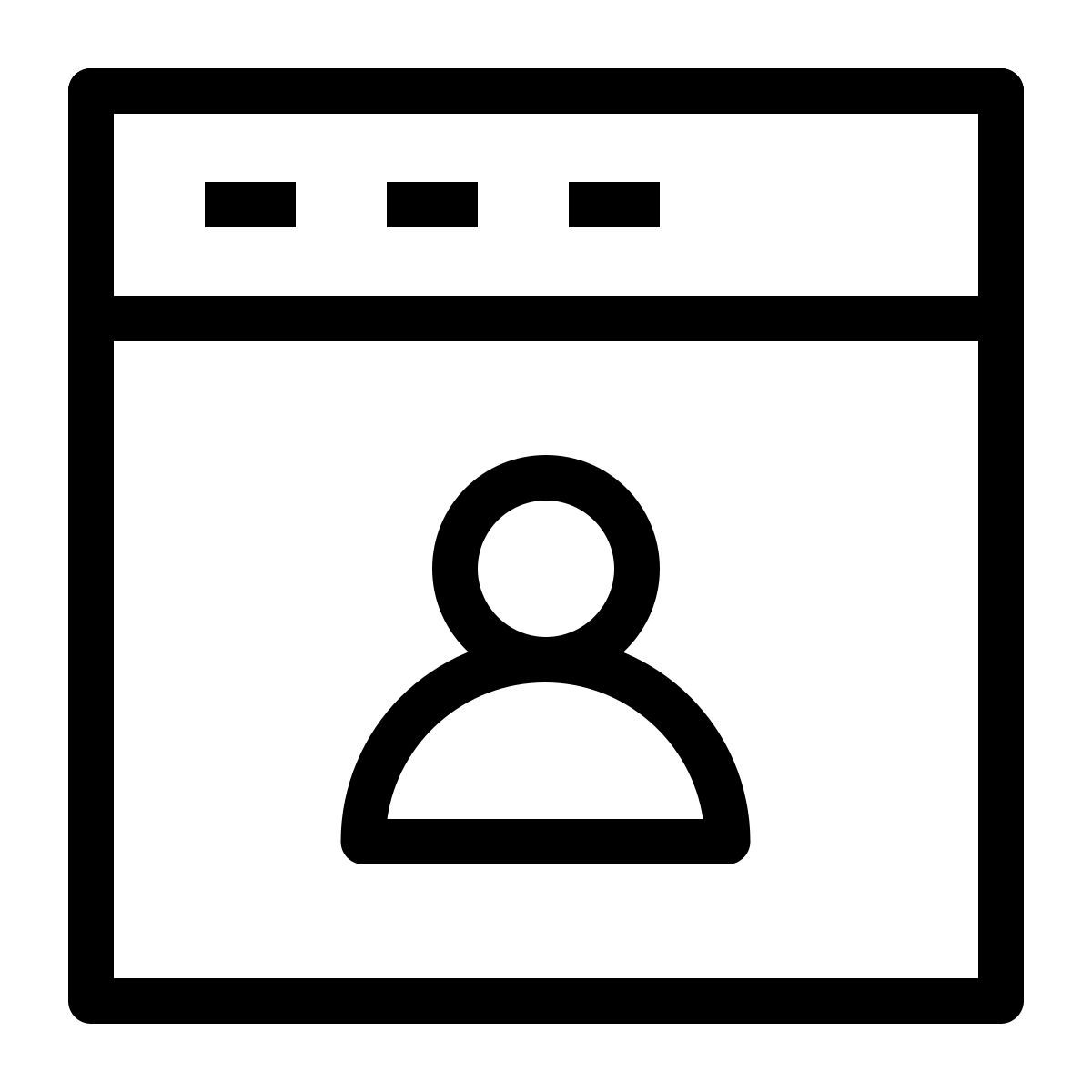 site do portfólio icon