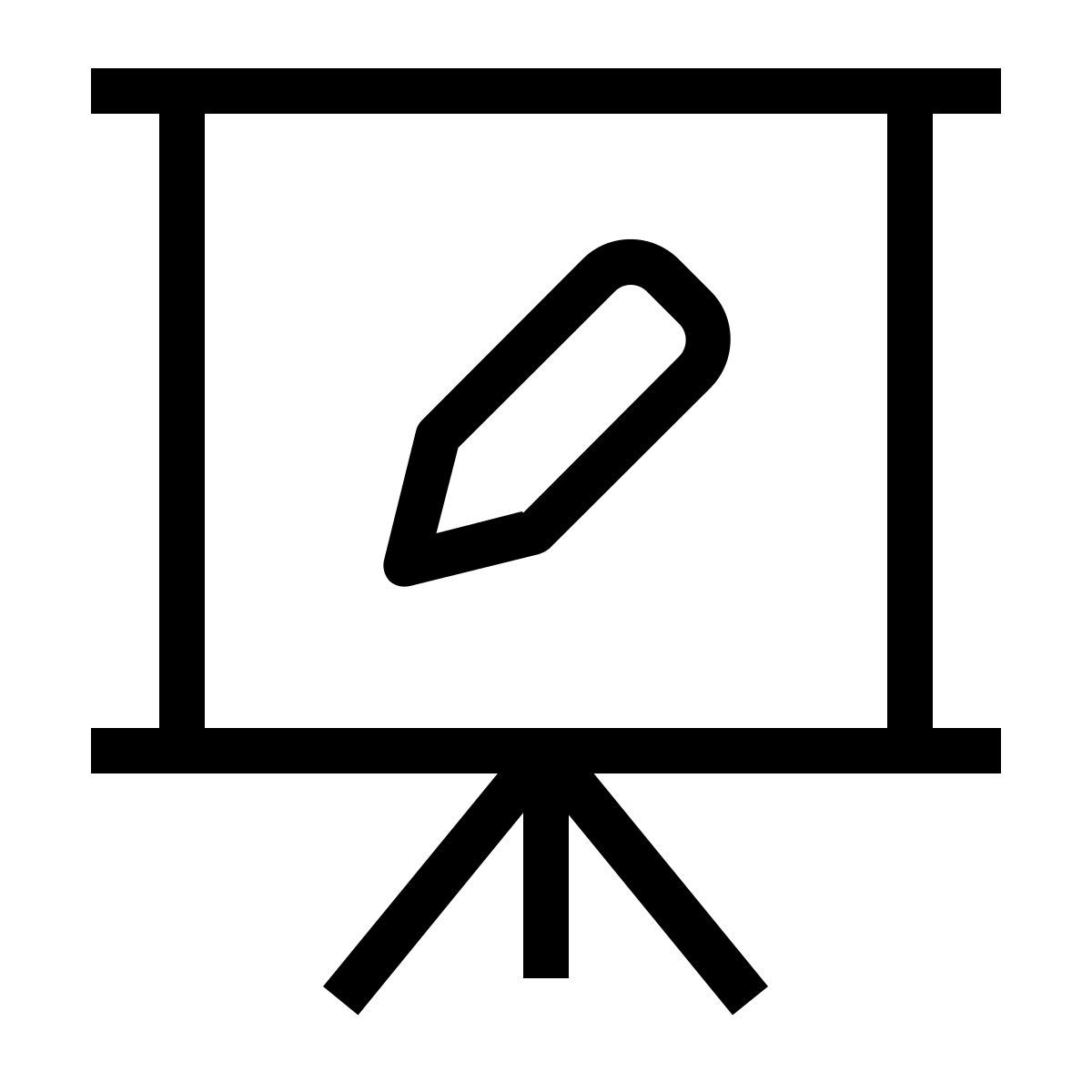 edição de apresentação icon