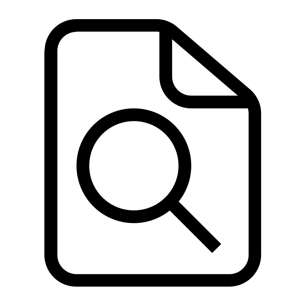 search file icon