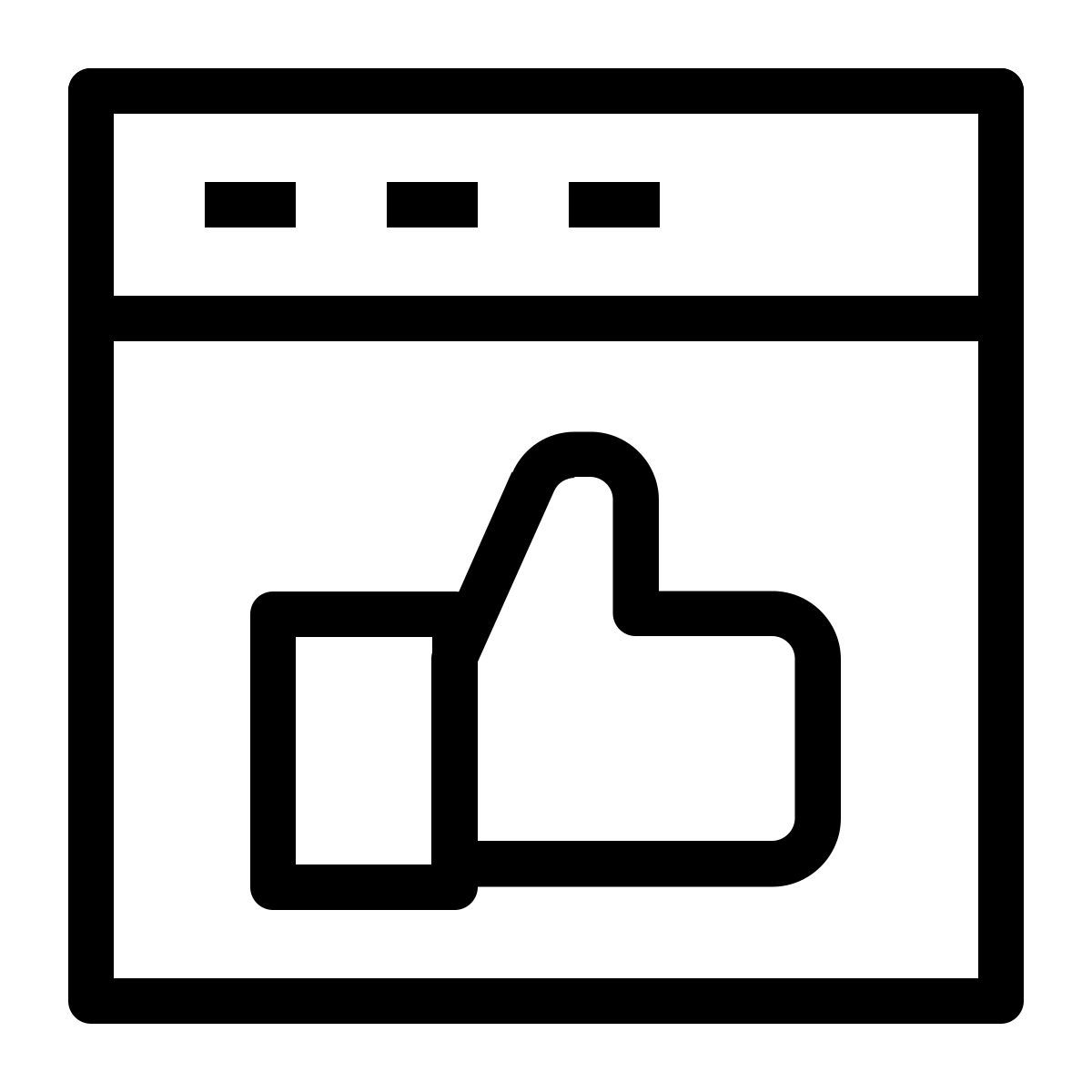social media website icon