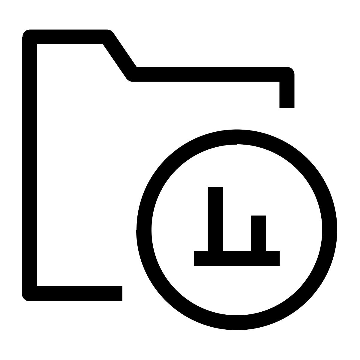 statistic folder icon