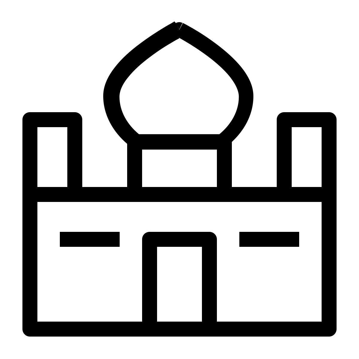 taj mahal icon