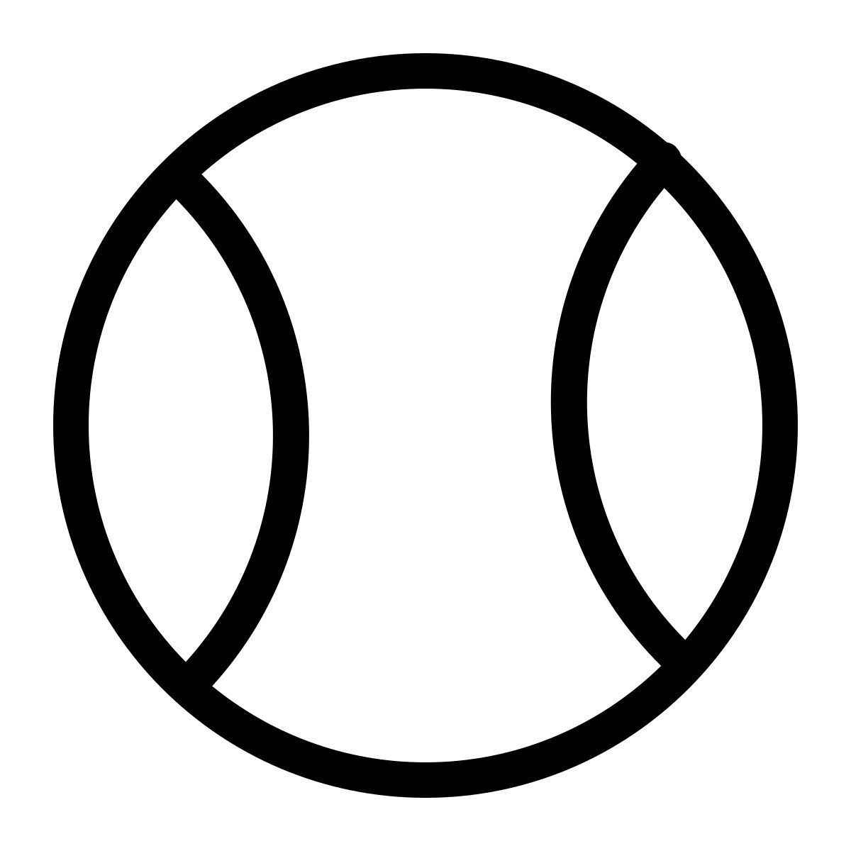 tennis ball icon