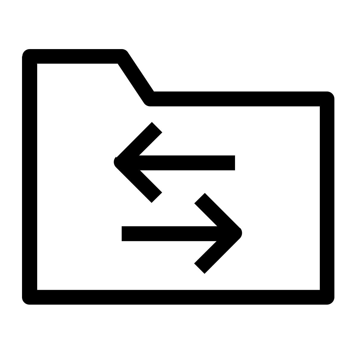 transfer folder icon
