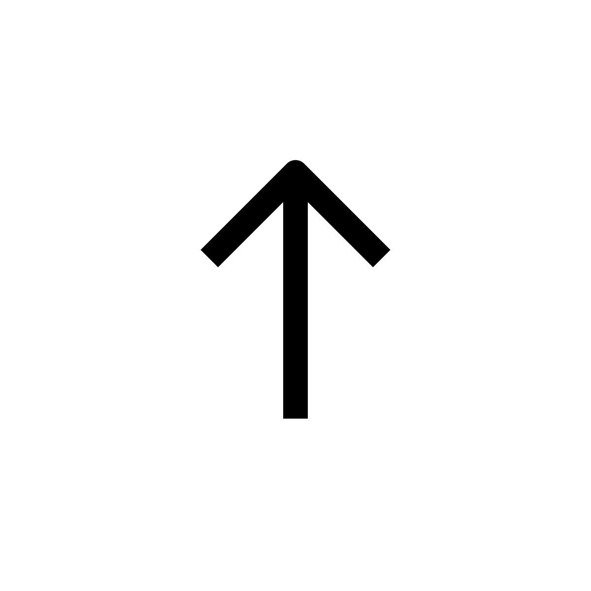 up arrow icon