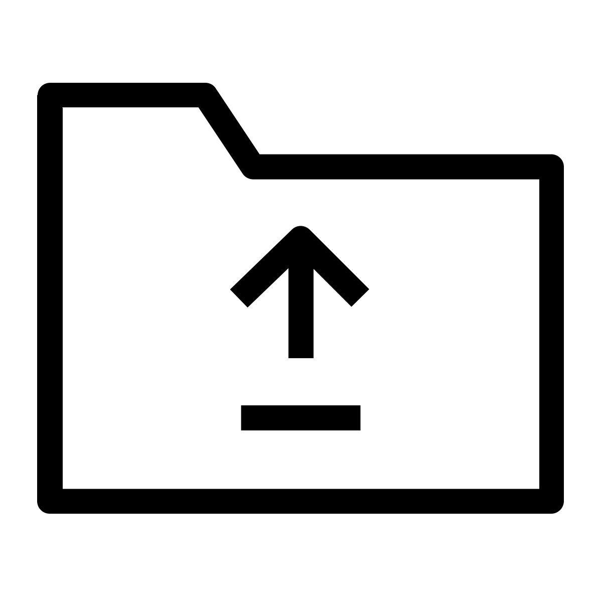 upload folder icon