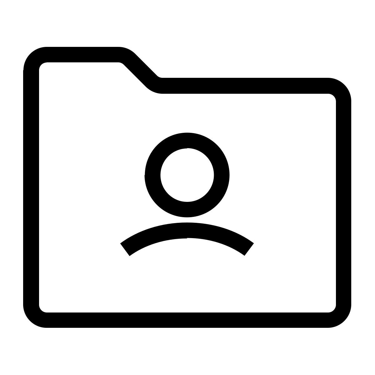 user folder icon