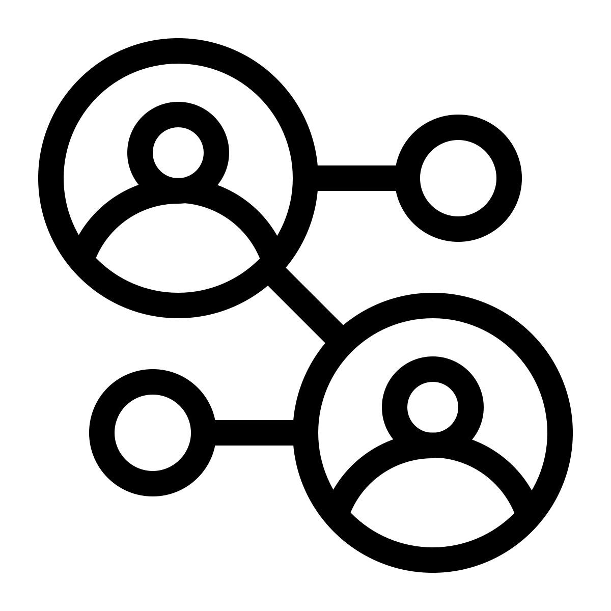 사용자 네트워크 icon