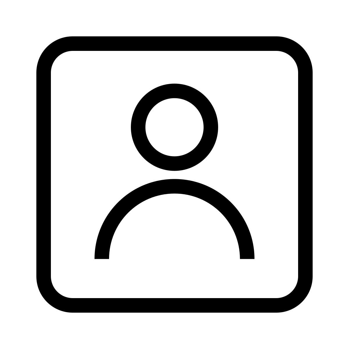 user square icon