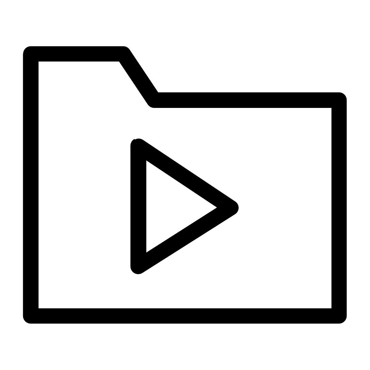 video folder icon