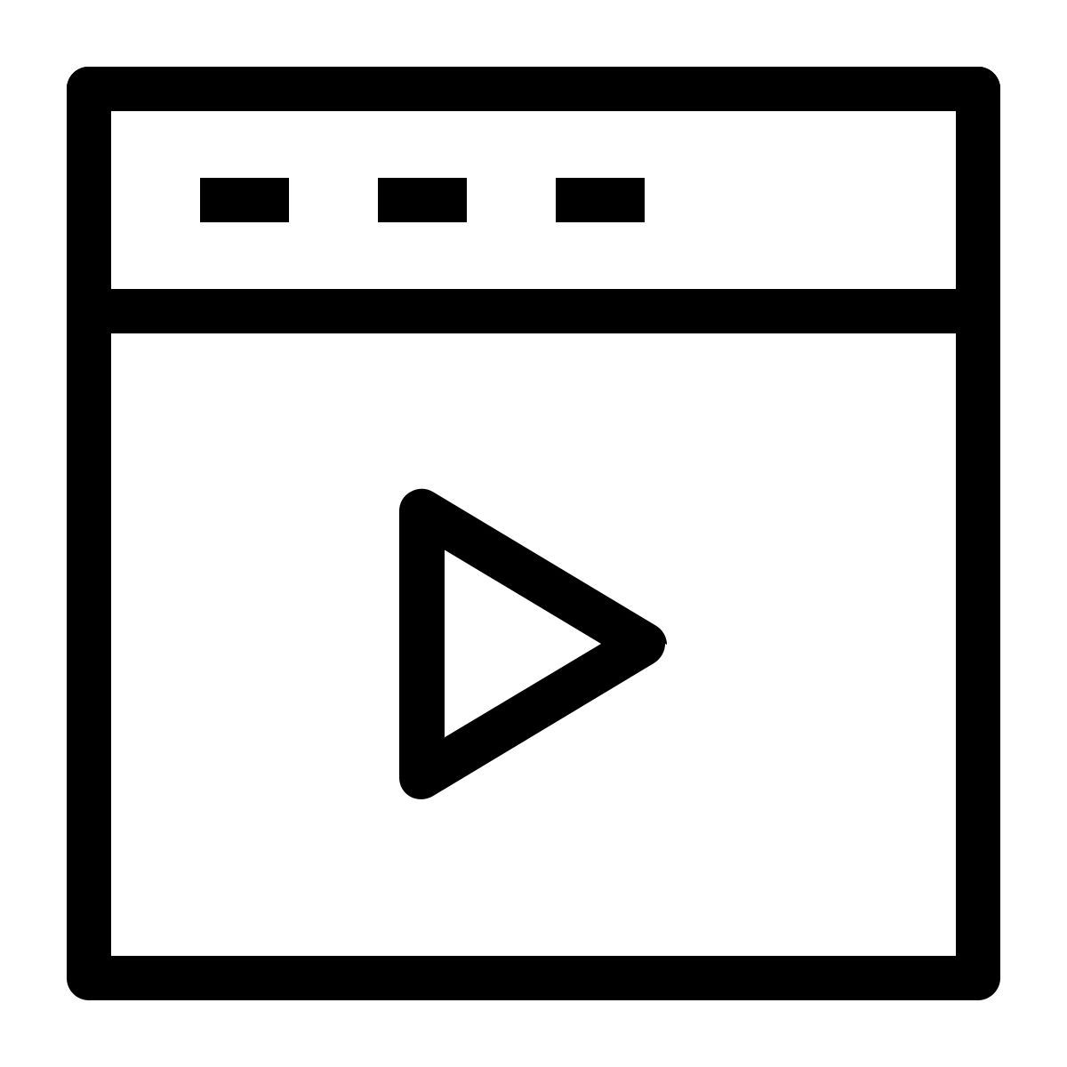 video website icon